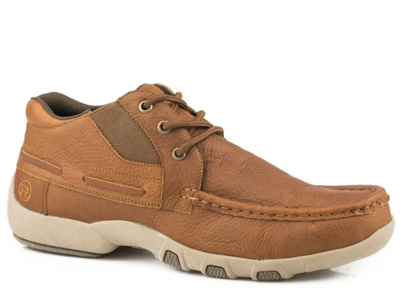 Roper Mens Chuck Chukka Shoe Tan - Image 5