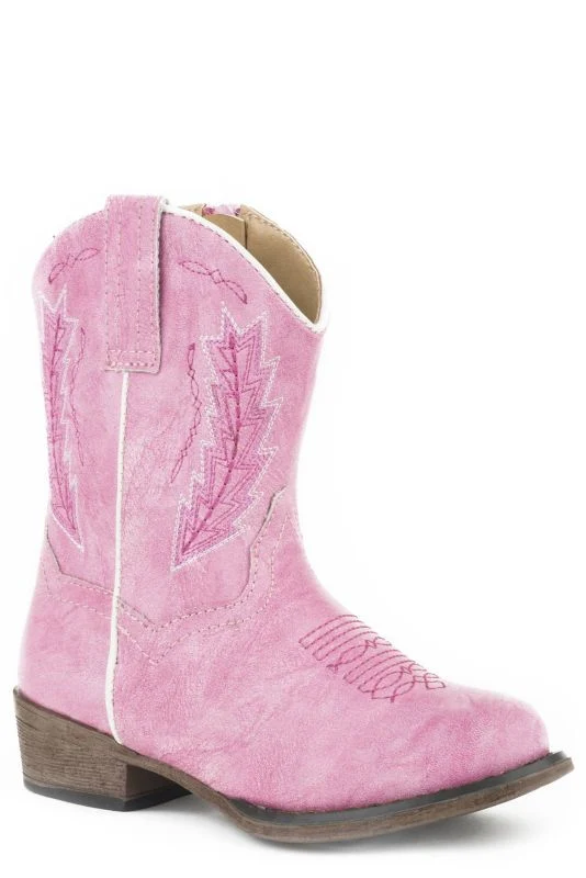 Roper Toddler Taylor Boots 5 Fuchsia - Image 2