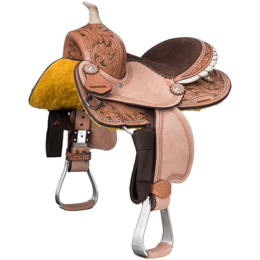 Royal King Pasadena Youth Barrel Saddle - Image 6