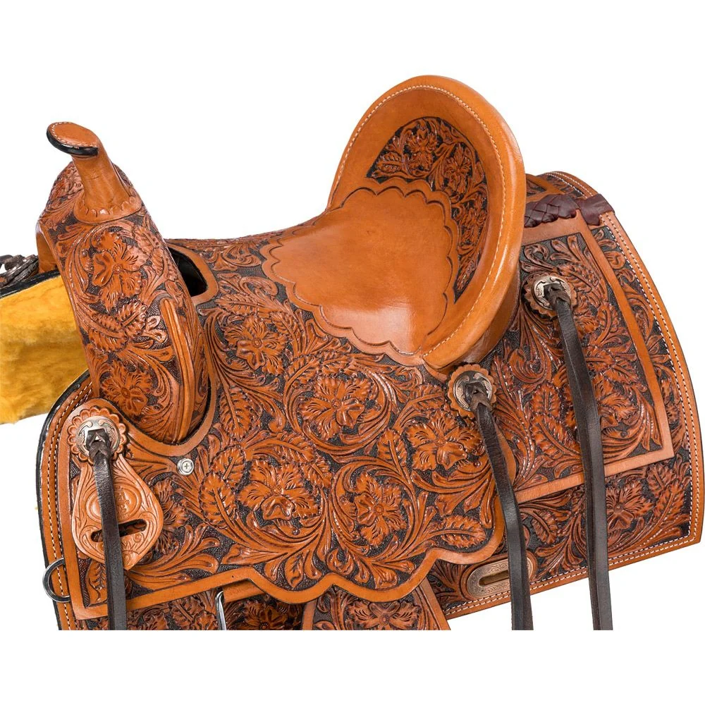 Royal King Youth Prescott All Around Saddle - Image 4