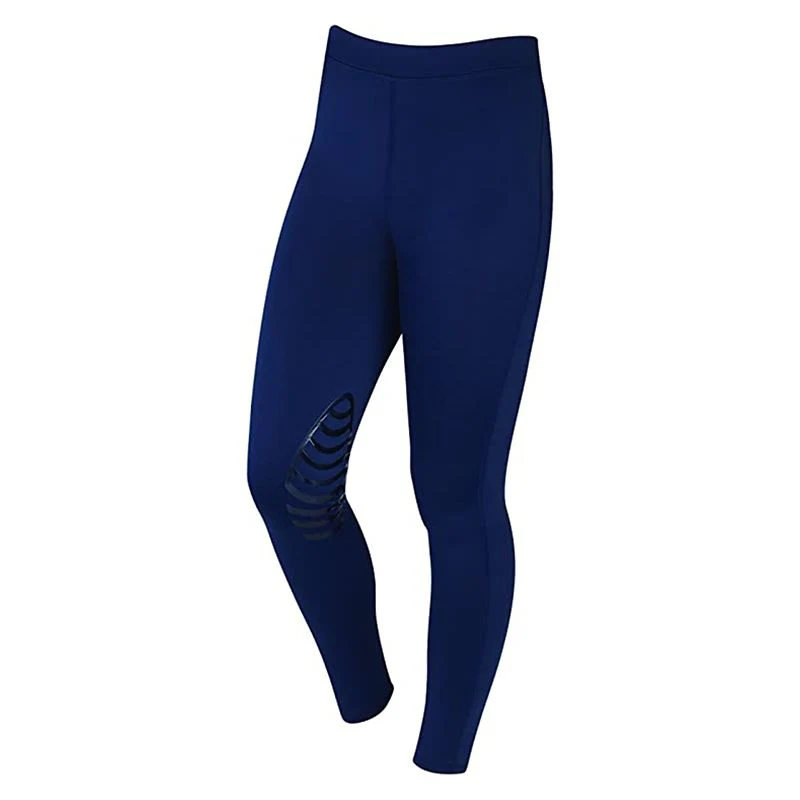 Saxon Ladies Essential Riding Tights 30 Black - Image 3
