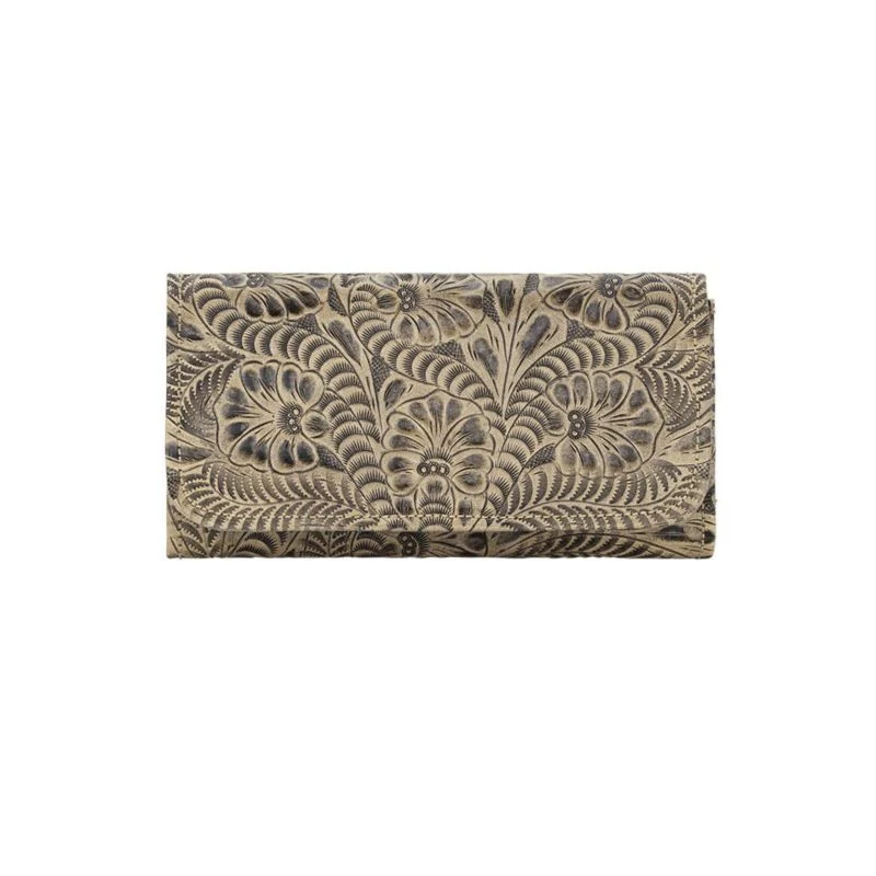American West Ladies Tri-Fold Wallet - Image 6