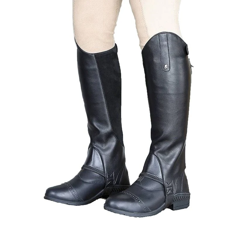 Shires Unisex Suede Half Chaps