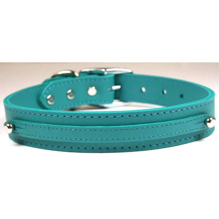 Signature Leather Slider Dog Collar - Image 3