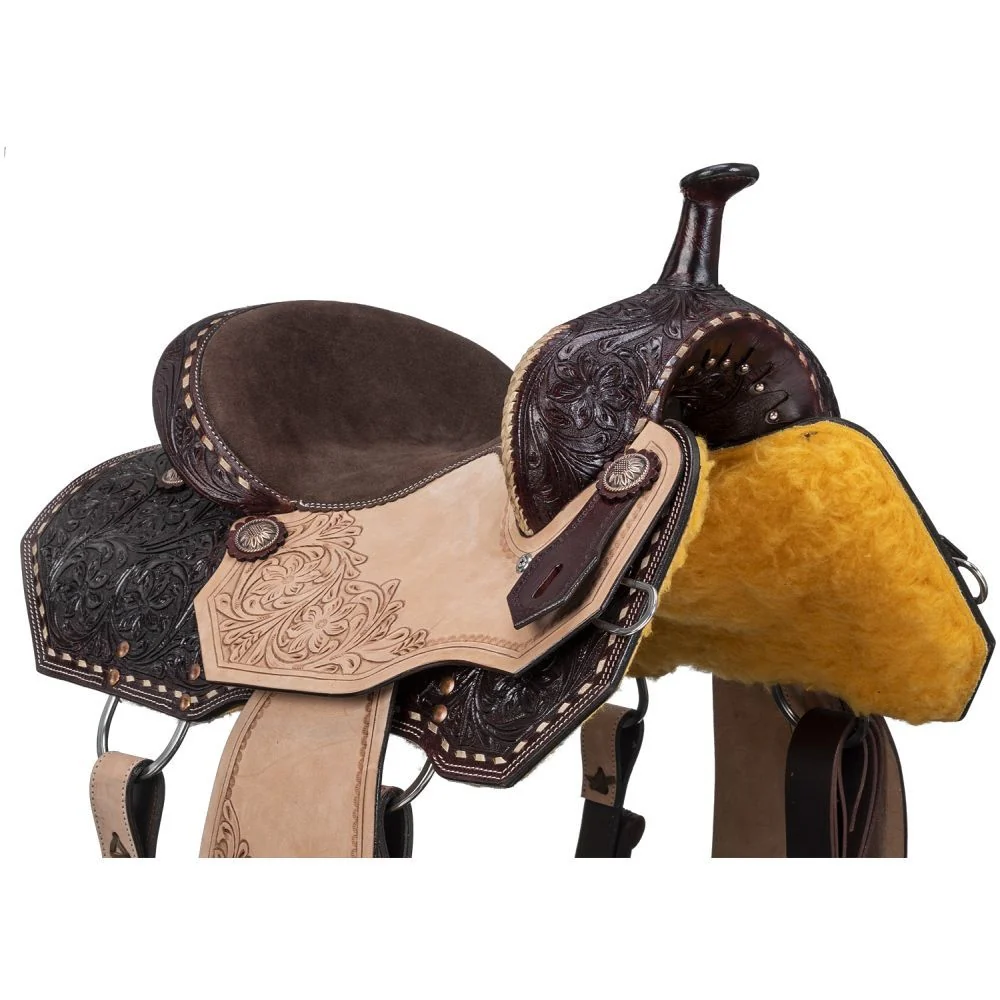 Silver Royal Bisbee Barrel Saddle - Image 3