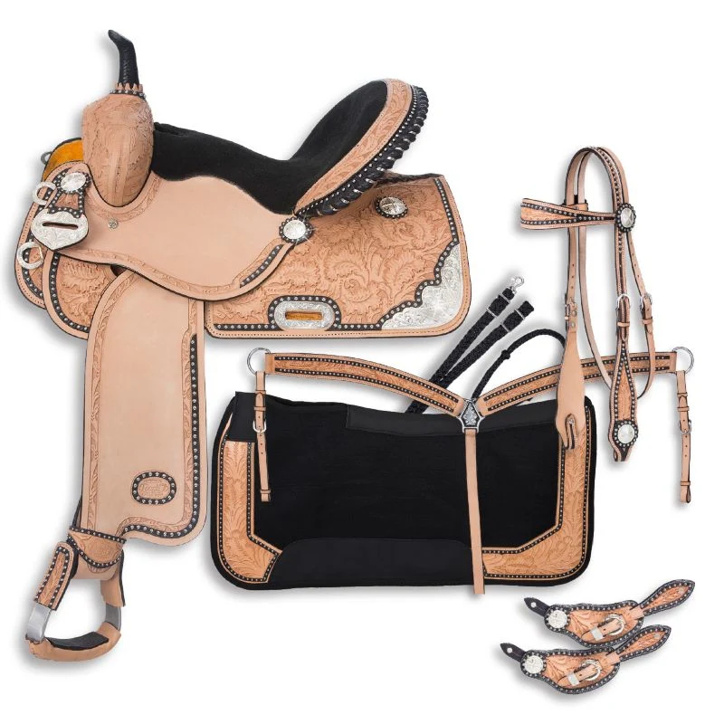 Silver Royal Burn the Breeze 6-PC Saddle Pkg