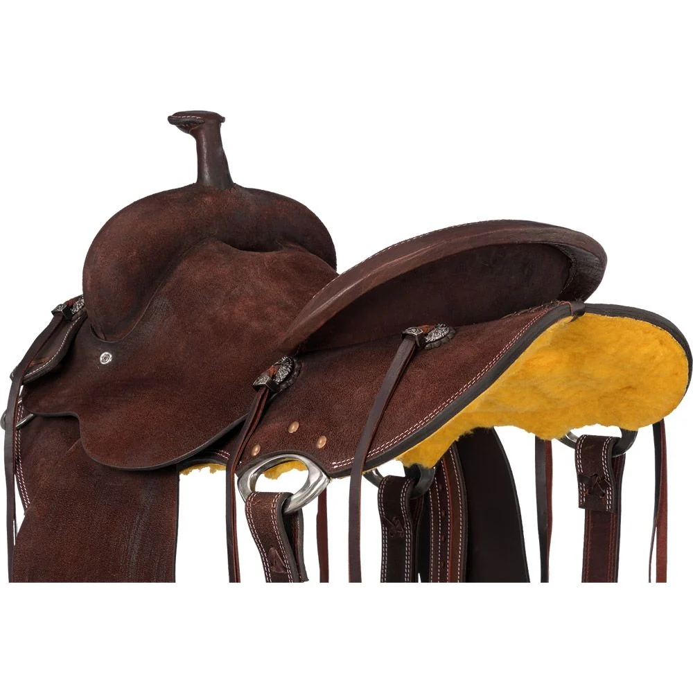 Silver Royal Carson Cowboy Saddle - Image 4