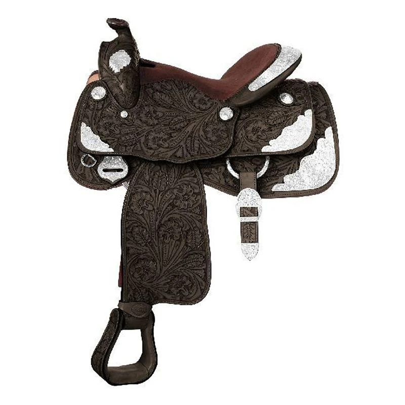SRoyal Classic Prem Silver Show Saddle - Image 3