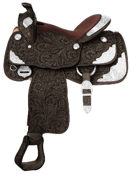 SRoyal Classic Prem Silver Show Saddle - Image 4