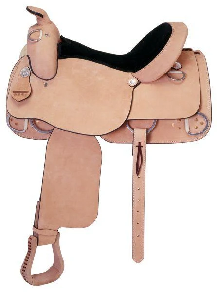 Silver Royal Roughout Training Saddle