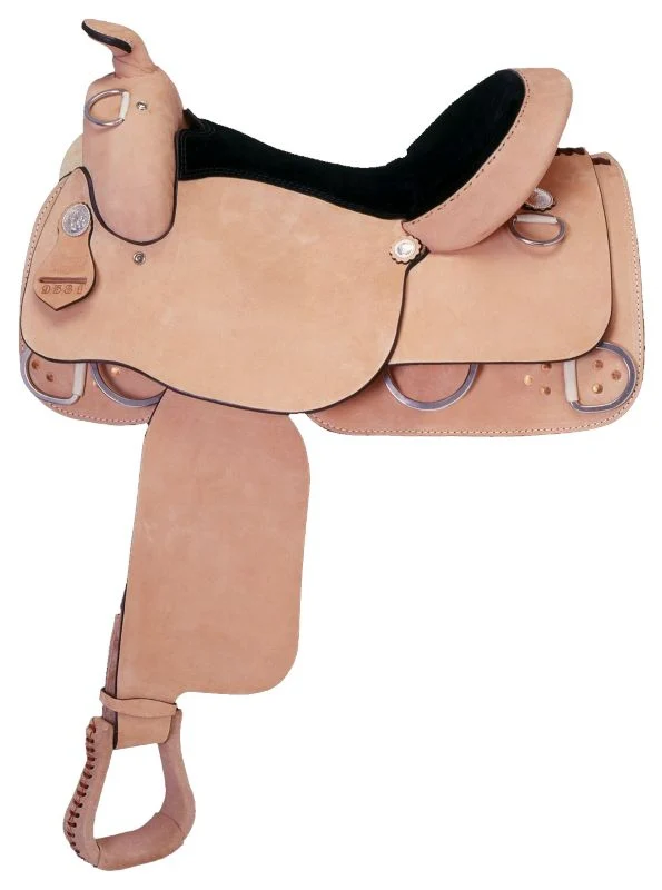 Silver Royal Roughout Training Saddle - Image 2