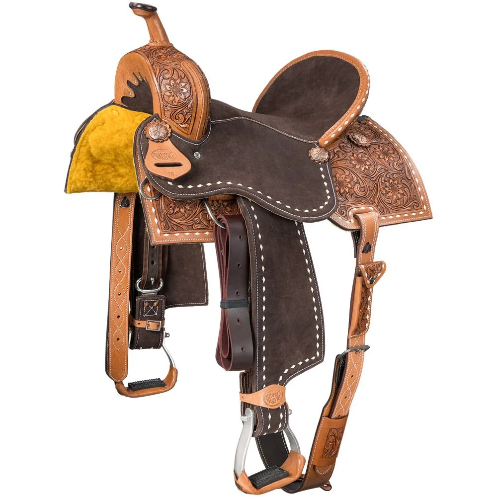 Silver Royal Short Go Barrel Saddle - Image 2