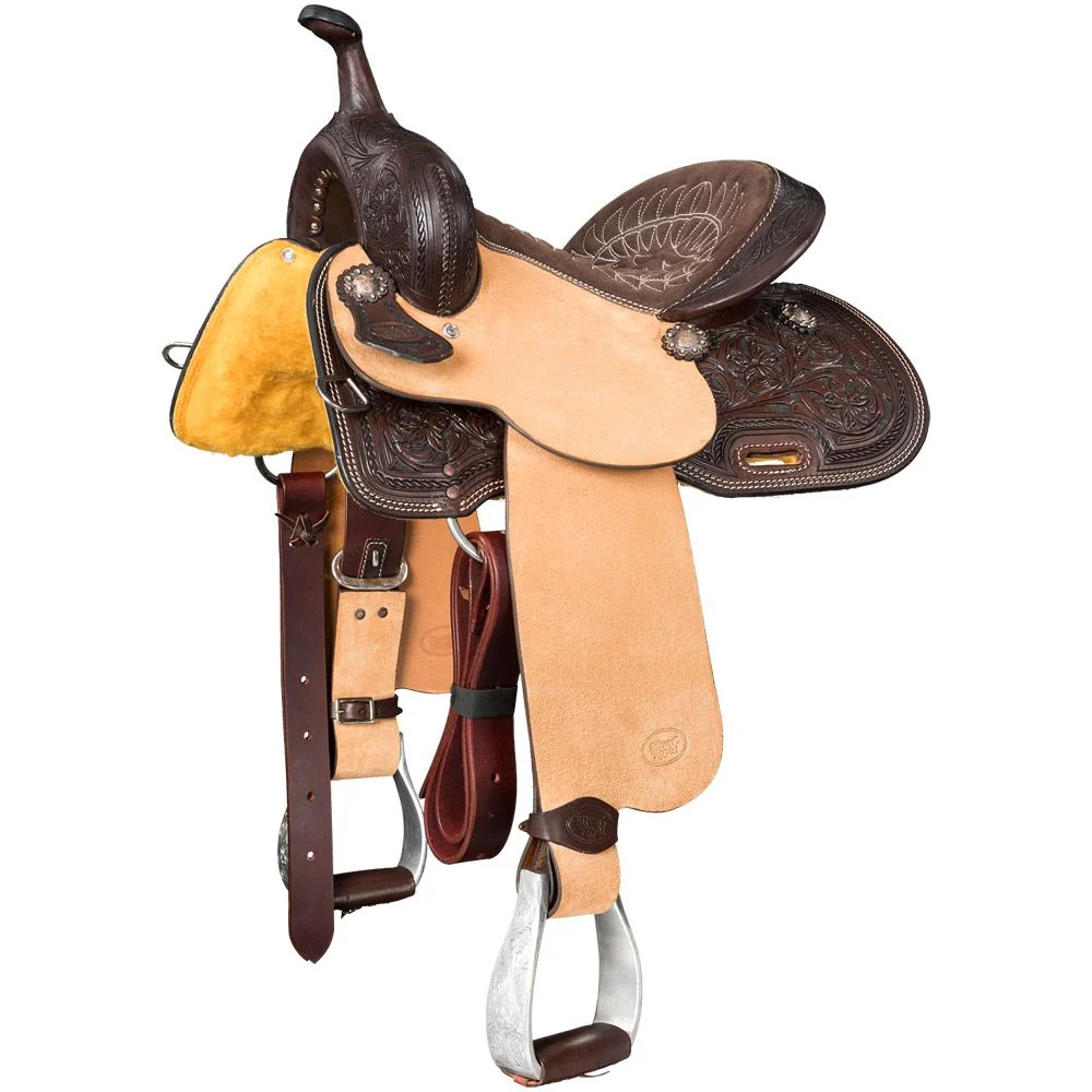 Silver Royal Youth Bear Creek Barrel/Trail Saddle - Image 2