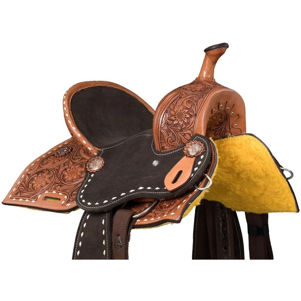 Silver Royal Youth Short Go Barrel Saddle - Image 3