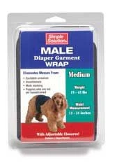 Simple Solution Washable Male Dog Wrap - Image 2