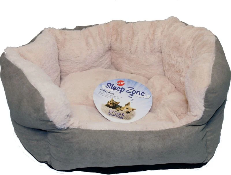 Sleep Zone Reversible Cushion Bed 18 In Chocolate - Image 3