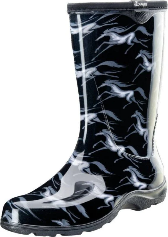 Sloggers Womens Waterproof Comfort Boots 6 Horse B