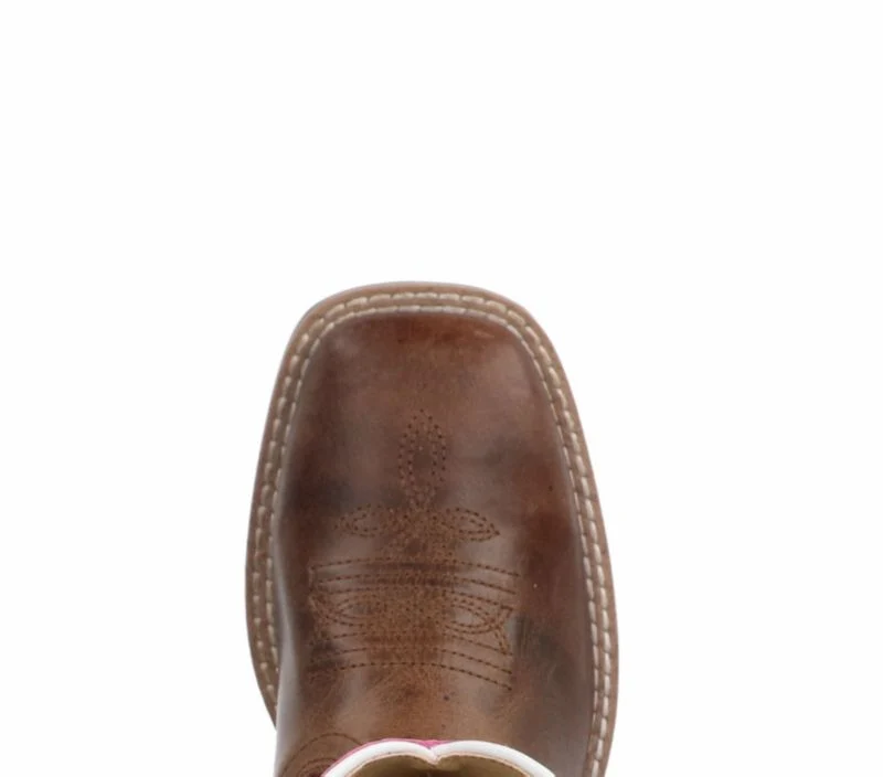 Smoky Mountain Youth Jasmine Sq Toe Boots - Image 4