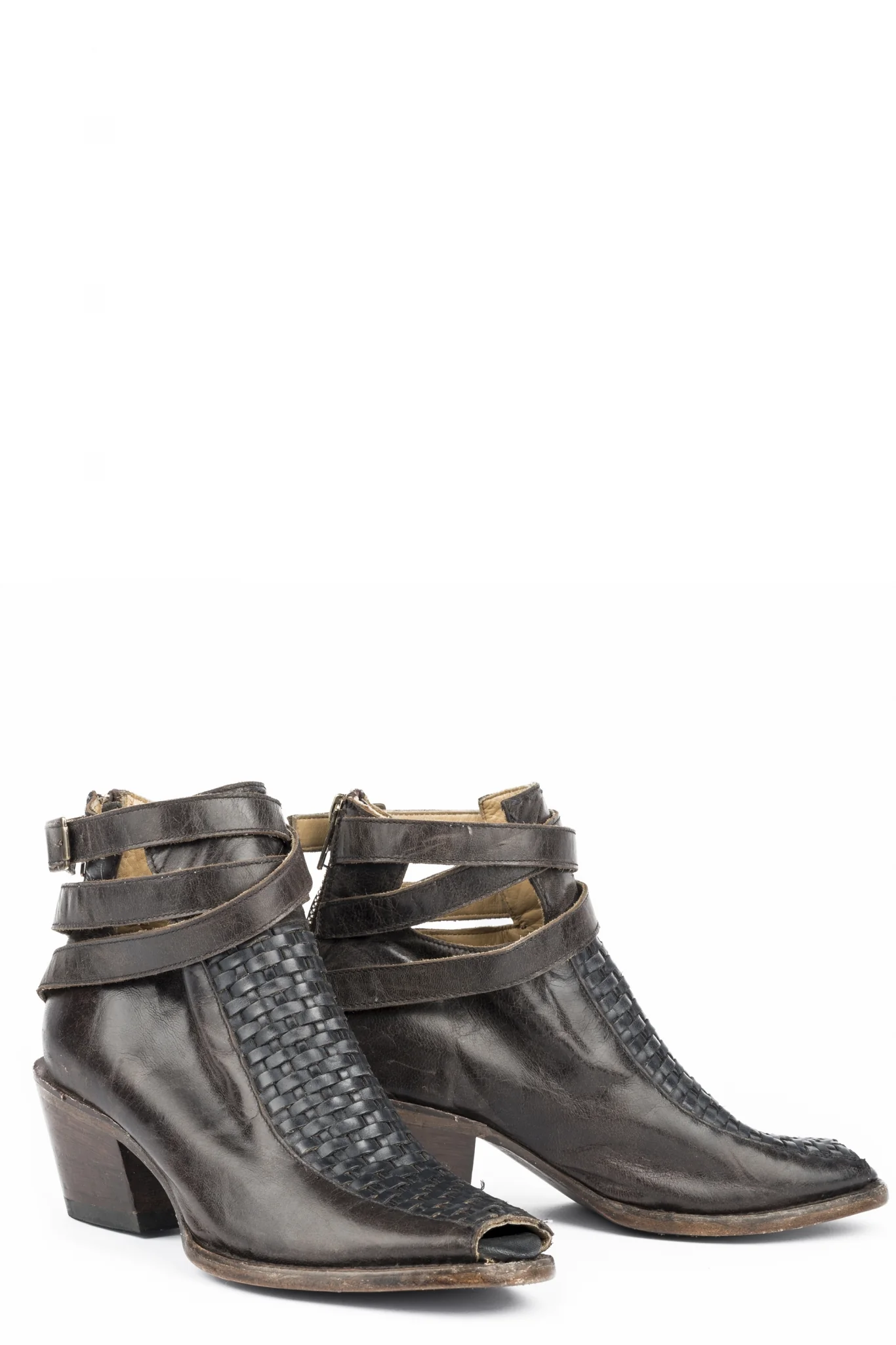 Stetson Ladies Jacey Round Toe Short Fashion Boots - Image 2