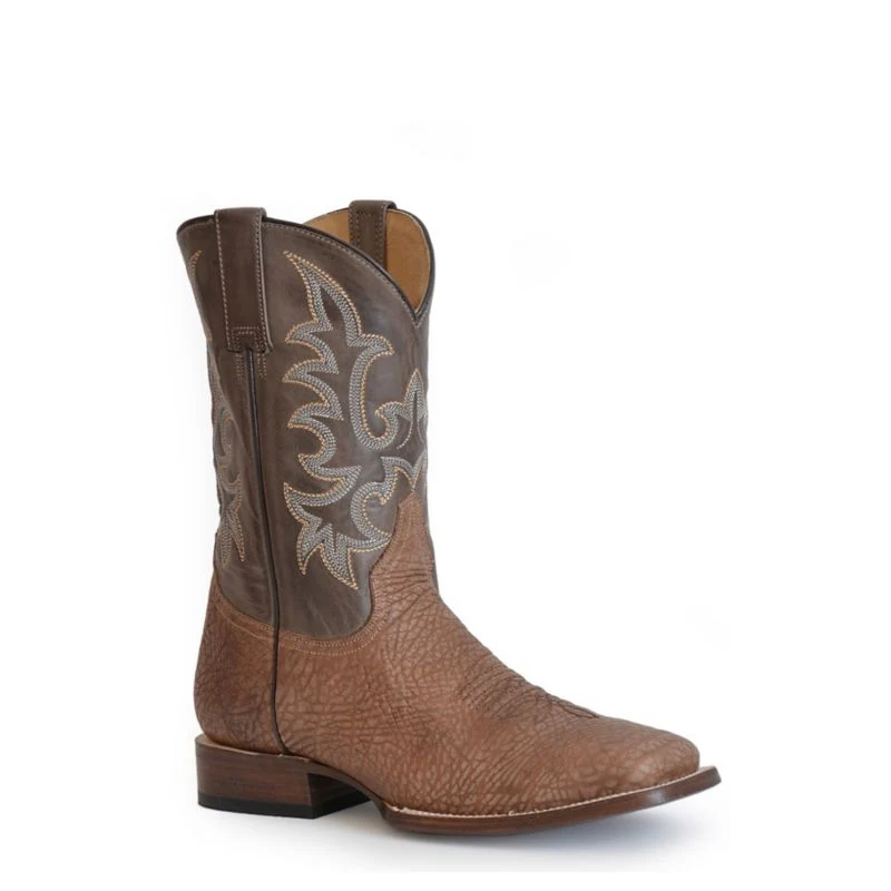 Stetson Mens Obadiah Sq Toe Boots - Image 2