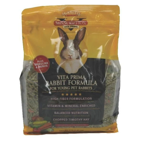Sunseed Vita Prima Young Rabbit Food 4 lbs