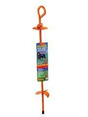Tie Out Stake For Dogs 5 x 4 x 24.75 Red - Image 2