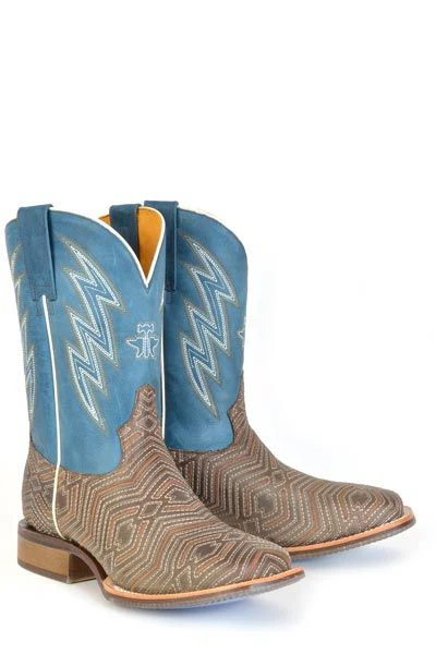 Tin Haul Mens Retro Rodeo Sole Boots - Image 3