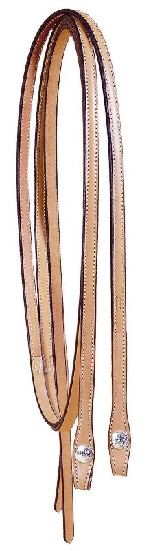 Rein Engraved Silver Plate Concho OneSize Bk/Gry - Image 2