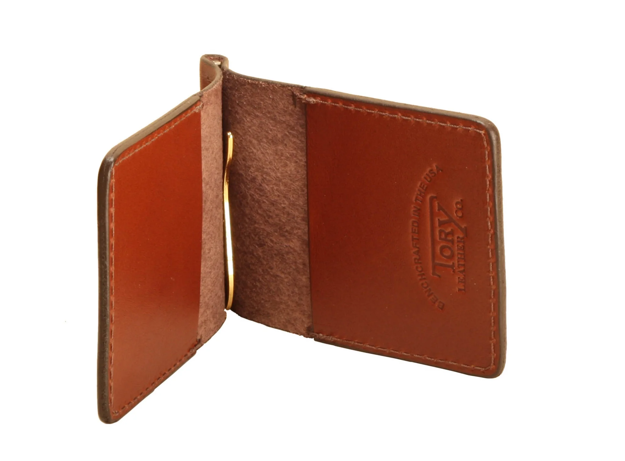 Tory Leather Money Clip - Image 3