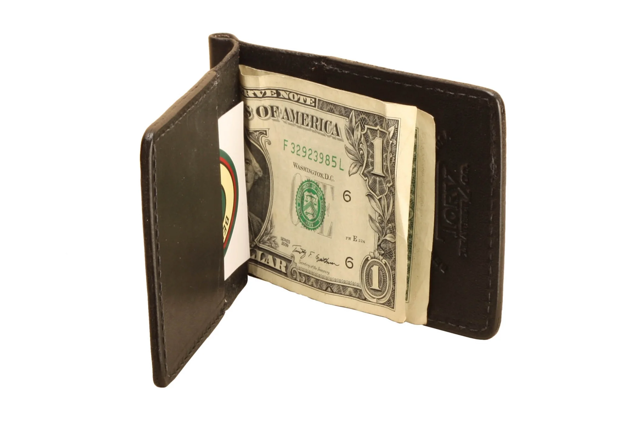 Tory Leather Money Clip - Image 5