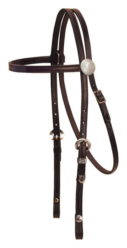 Tory Touch of Silver Browband Headstall - Image 2