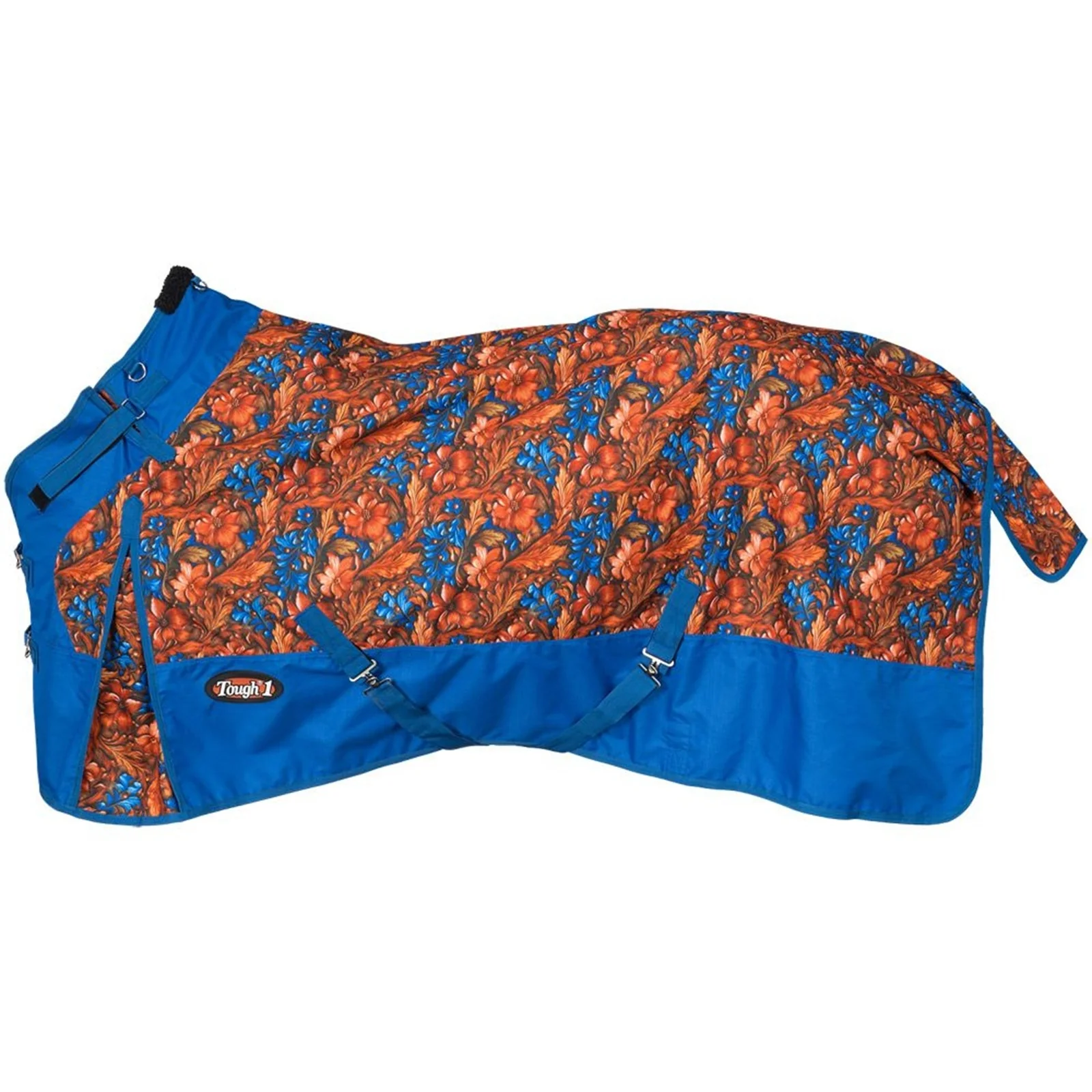 Tough1 1200D Hand Carved Turnout Blanket with Snuggit - Image 2
