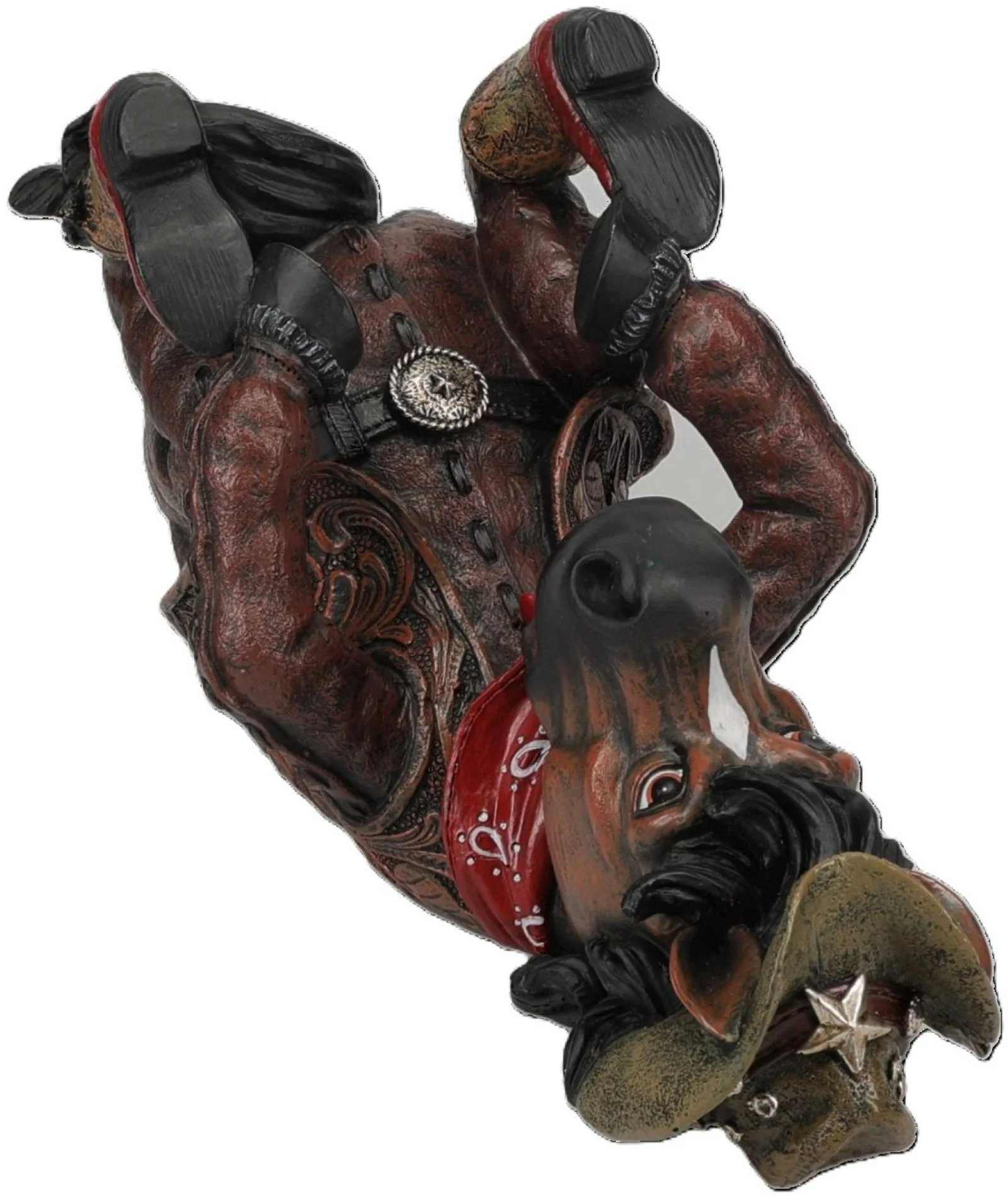 Tough1 Cowboy Horse Wine Bottle Holder - Image 3
