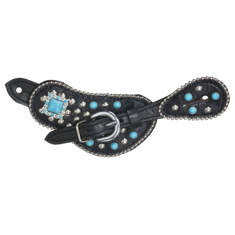 Tough1 Eclipse Starlight Turq Cross Spur Straps