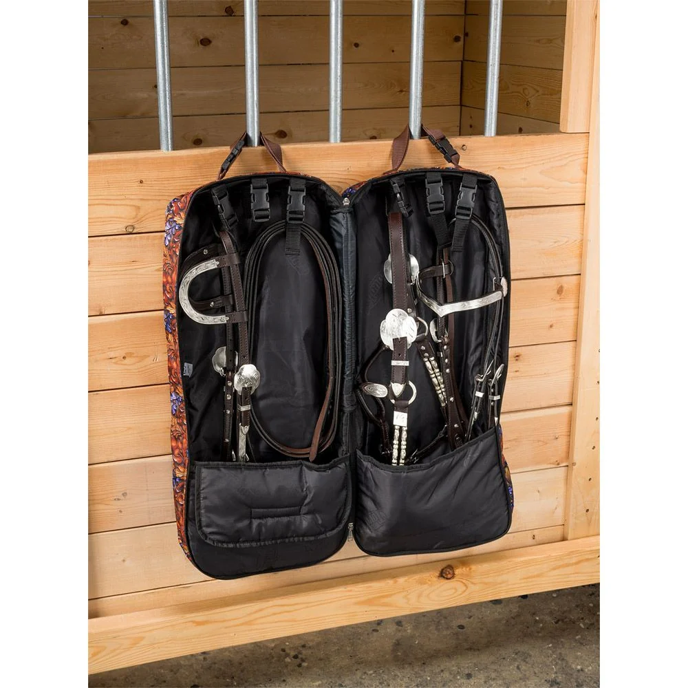 Tough1 Hand Carved Double-Sided Halter/Bridle Bag - Image 5