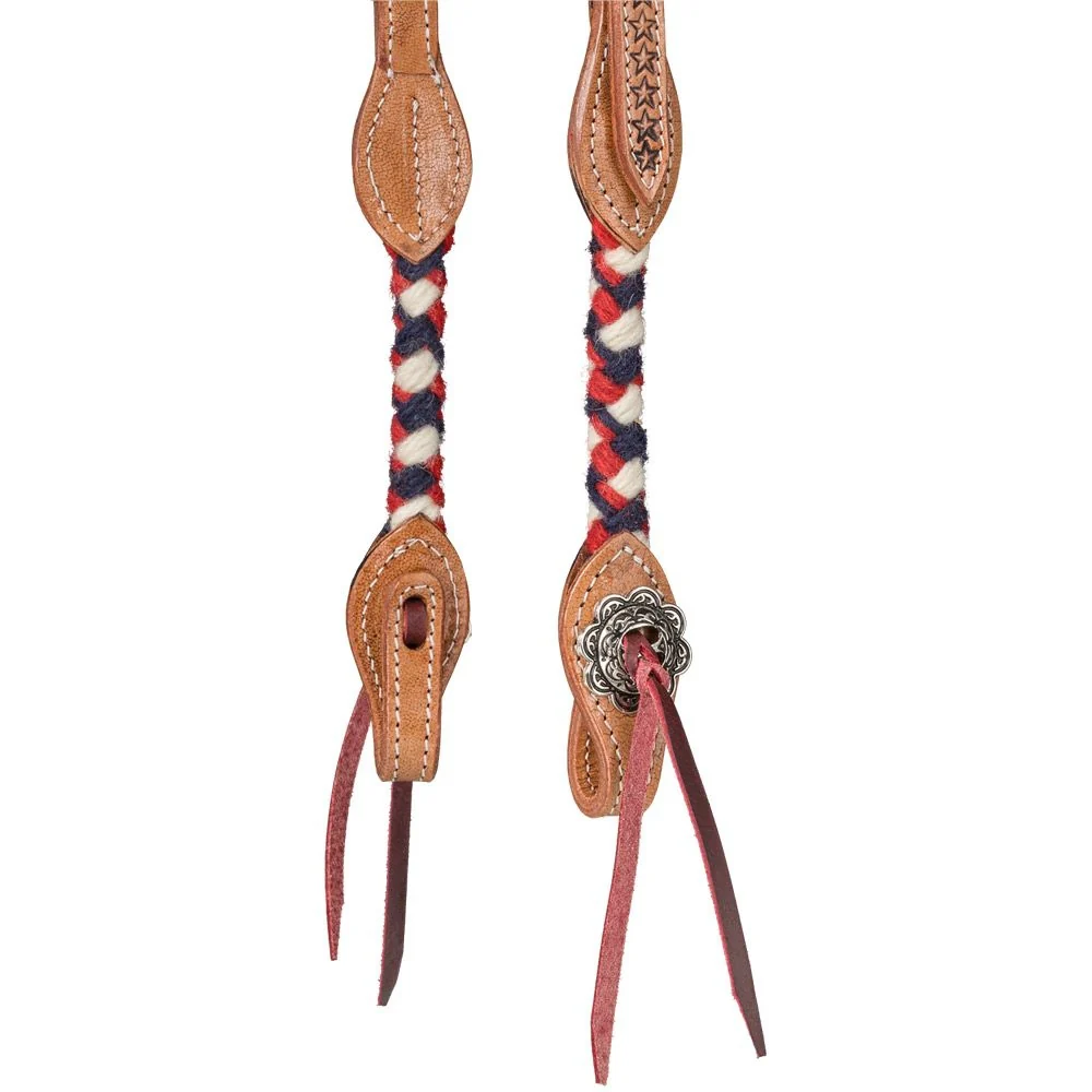 Tough1 Wool String Browband Headstall - Image 10