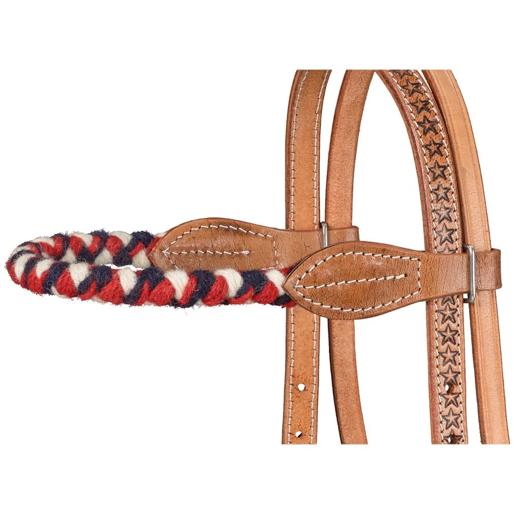 Tough1 Wool String Browband Headstall - Image 11
