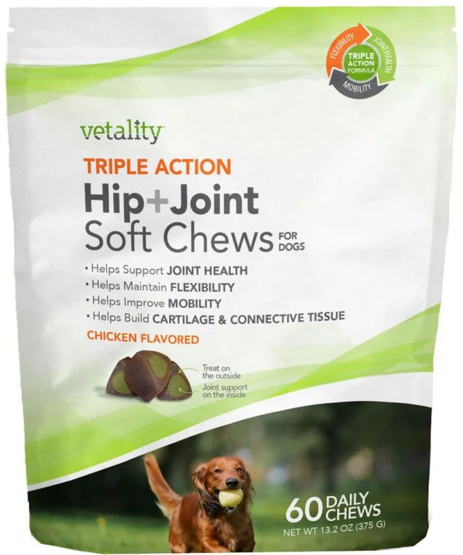 Triple Action Hip Plus Joint Soft Chews 60 PC