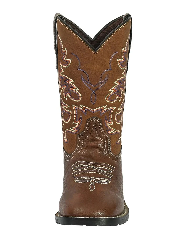 TuffRider Children's Kings Canyon Rounded Toe Western Boots - Image 3