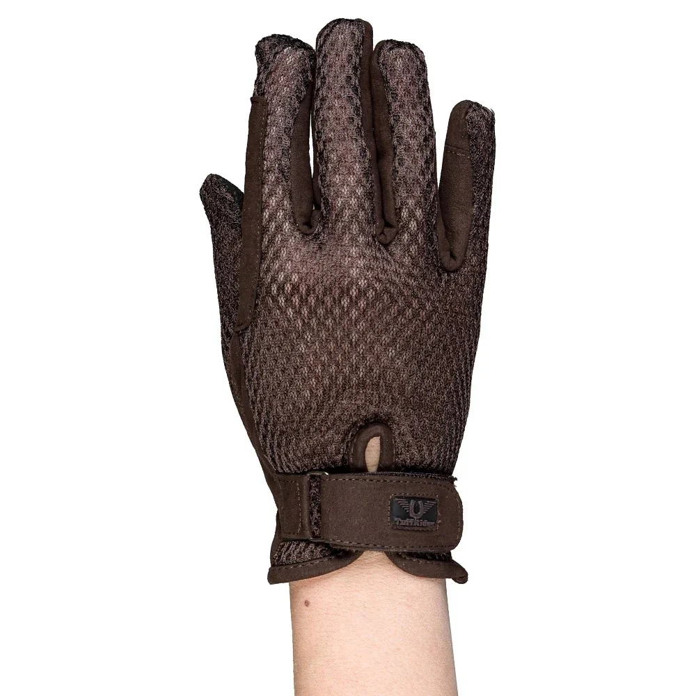 TuffRider Ladies Double Up Air Mesh Half Chap and Glove Set - Image 4