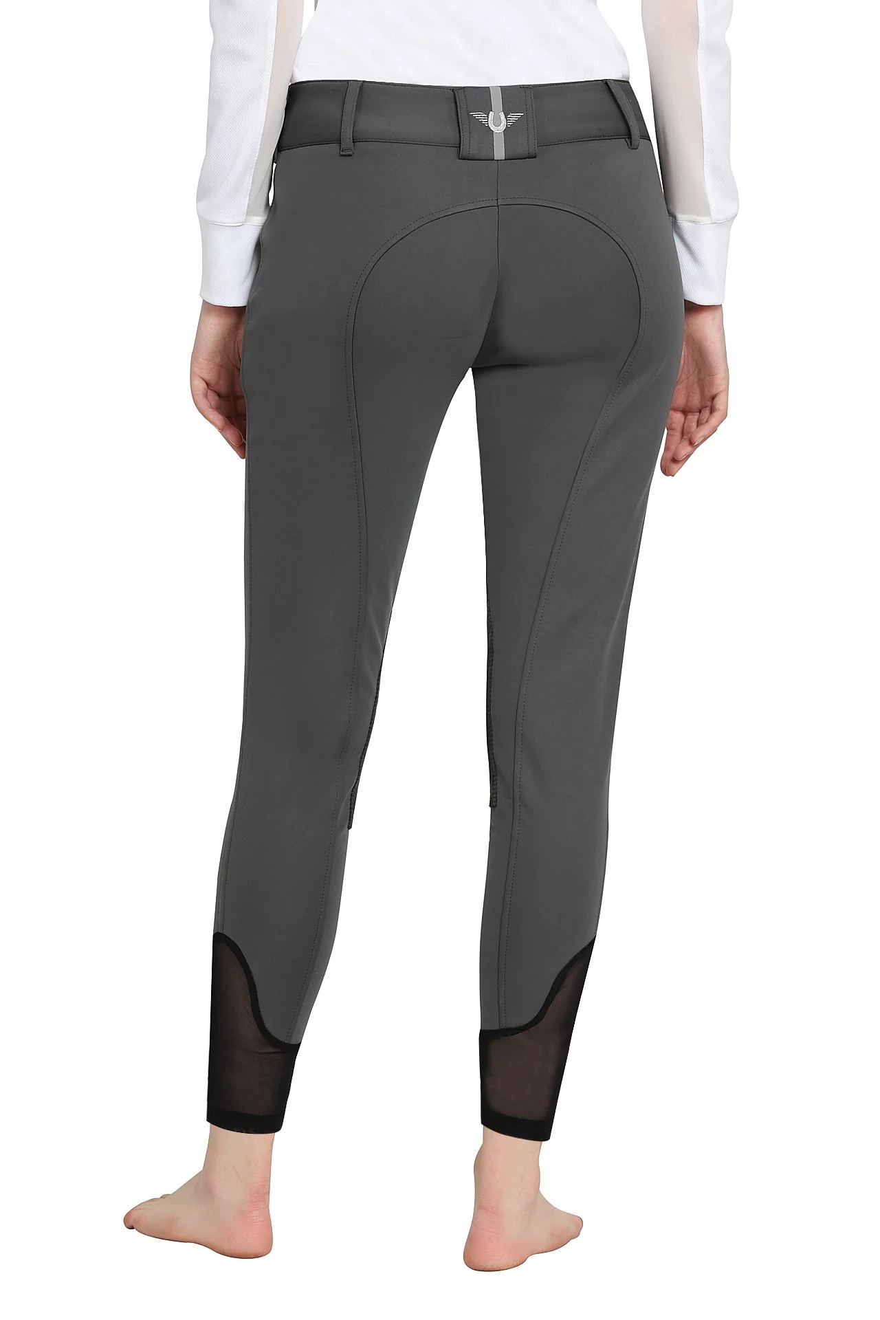 TuffRider Ladies Yeti Soft Shell Knee Patch Breech - Image 5
