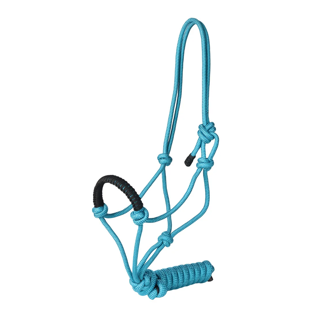 TuffRider Rugged Rope Halter Braided Noseband with Matching 6' Lead - Image 5