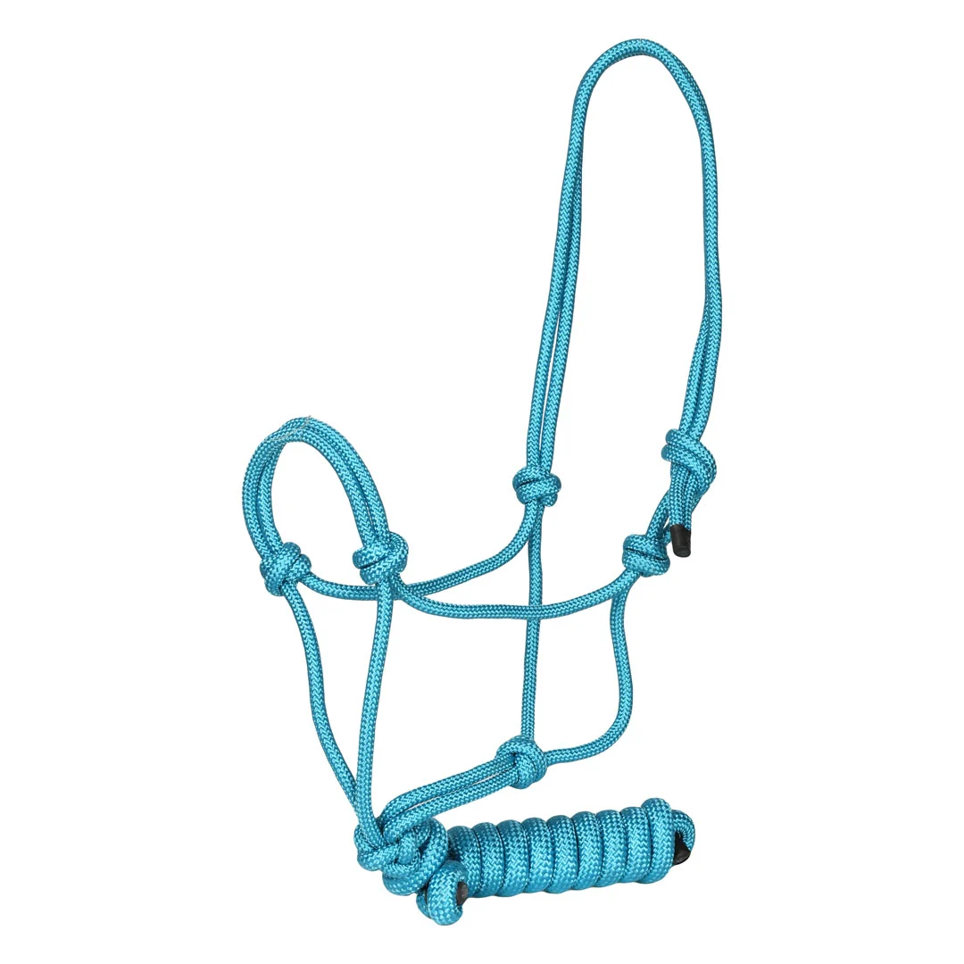 TuffRider Rugged Rope Halter with Matching 6' Lead - Image 5