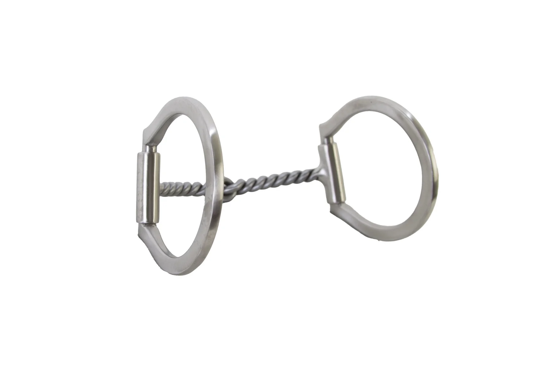 Twisted Snaffle Offset D Bit