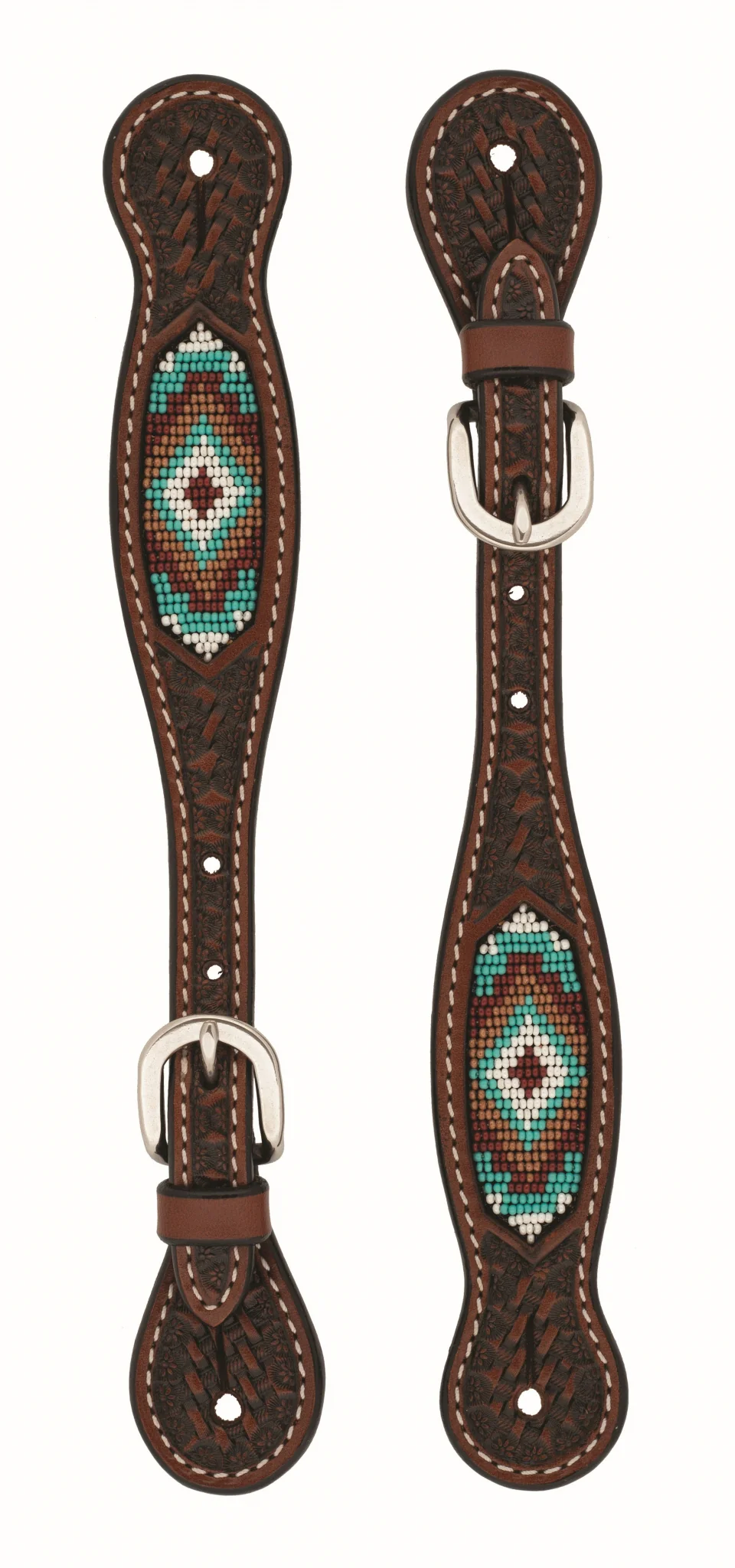Weaver Beaded Spur Straps