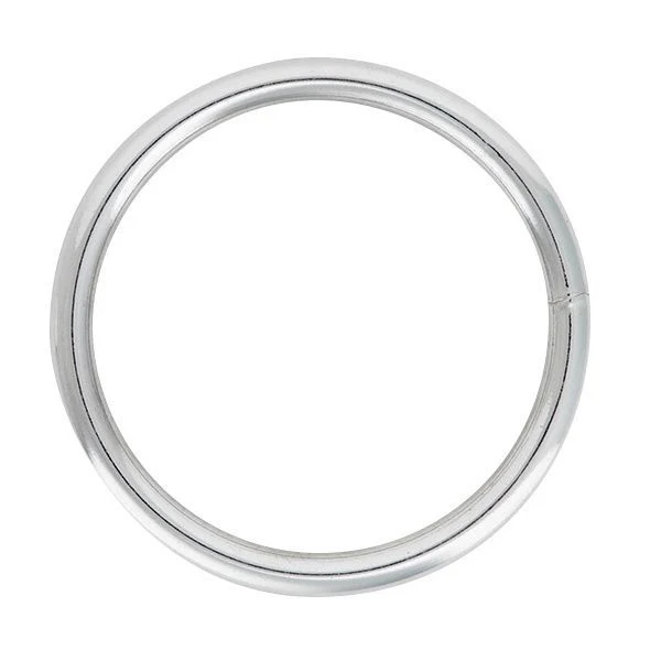 Weaver Leather 2 O Ring Nickel Plated 6.6mm