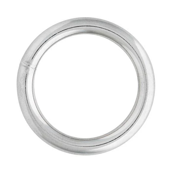 Weaver Leather 4 O Ring 1.25 5.7mm Nickel Plated