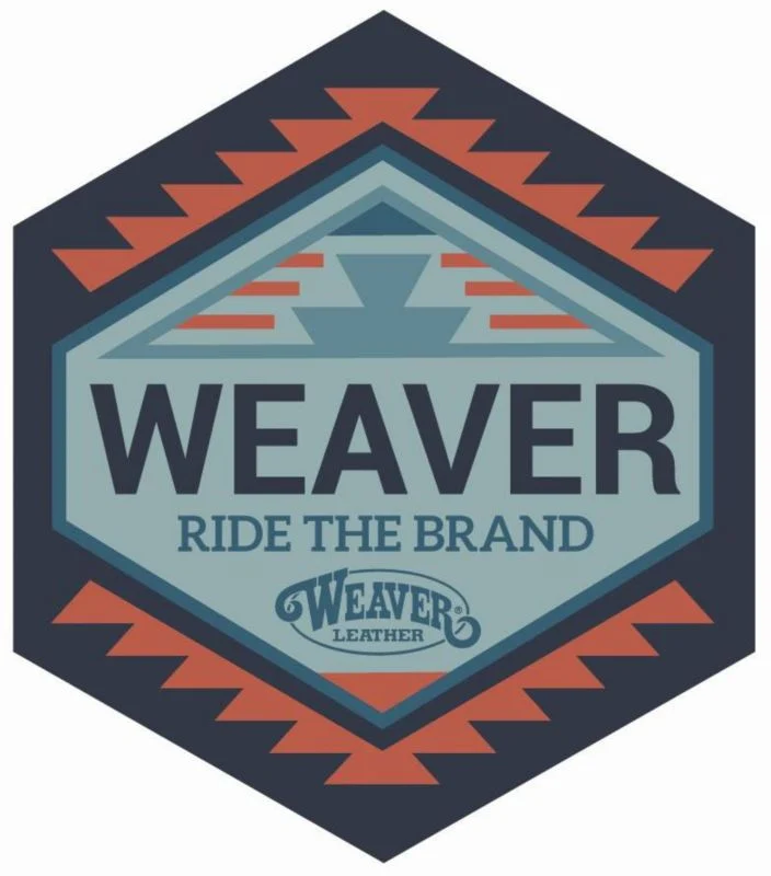 Weaver Leather Ride The Brand Sticker