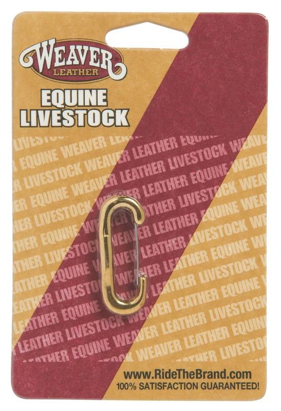 Weaver Leather Solid Brass Bit Snap Small