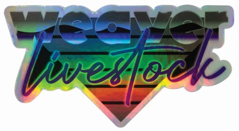 Weaver Livestock Stickers